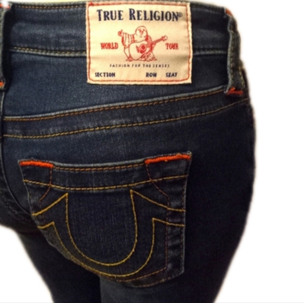 True Religion Low Rise Skinny Jean